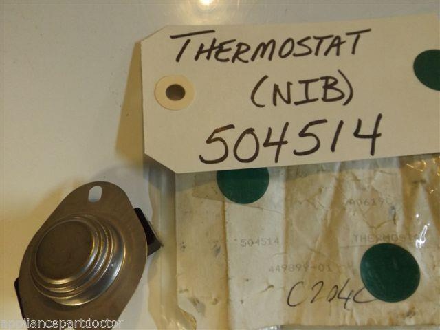 Amana Dryer 504514 THERMOSTAT NEW IN BOX Amana Dryer 504514 THERMOSTAT NEW IN BOX